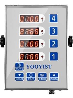 4 Channel Commercial Kitchen Timer Restaurant Kitchen Supply